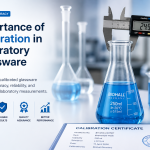Calibration in laboratory glassware for accurate measurement
