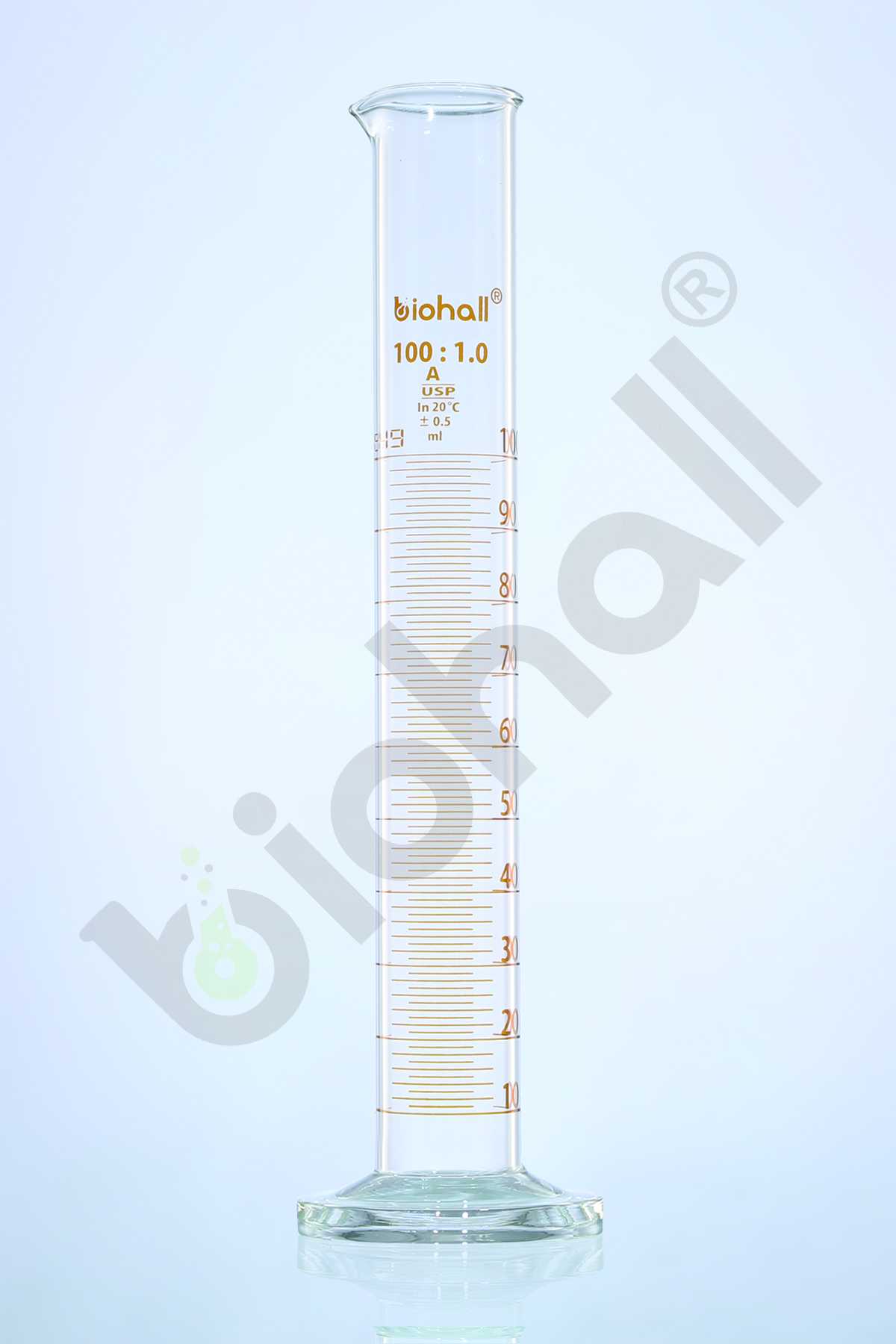 Measuring Cylinder Round Base with USP Grade