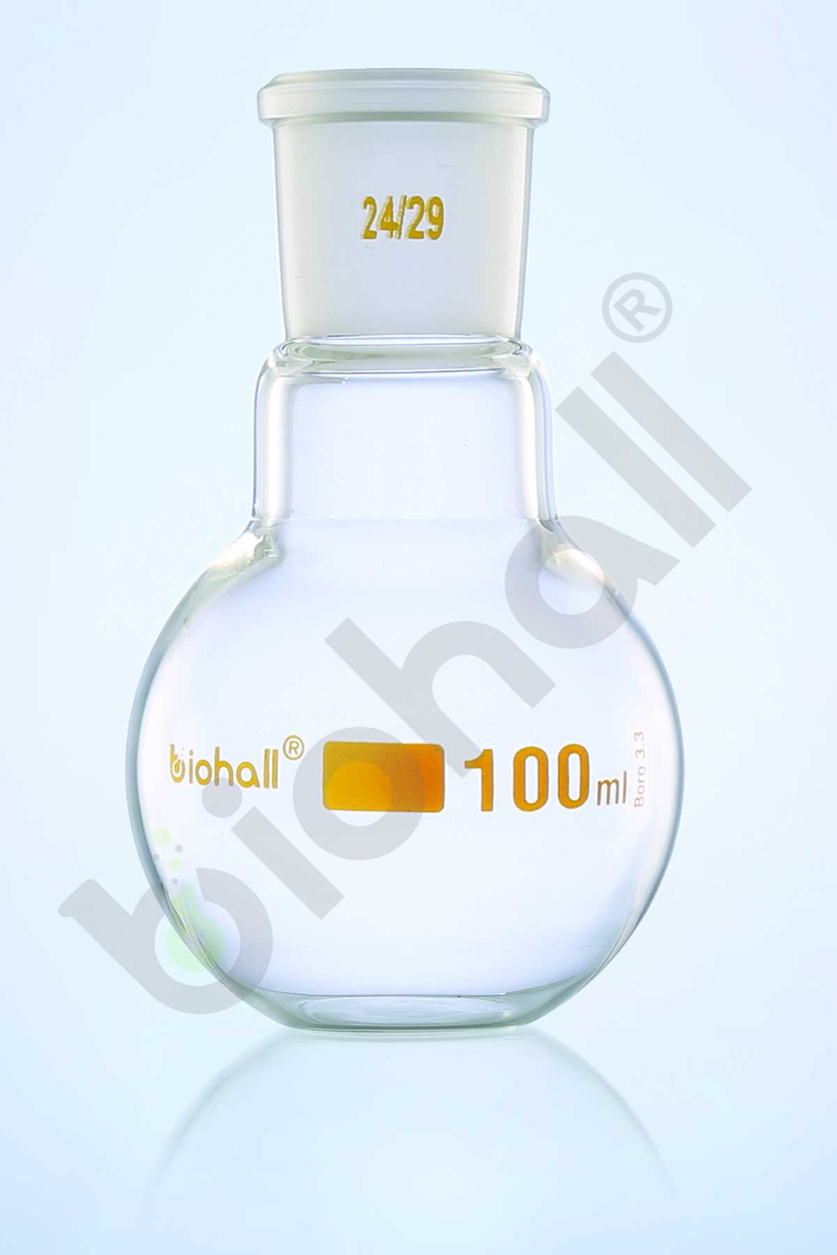 Flat Bottom Flask, Single Neck with Joint