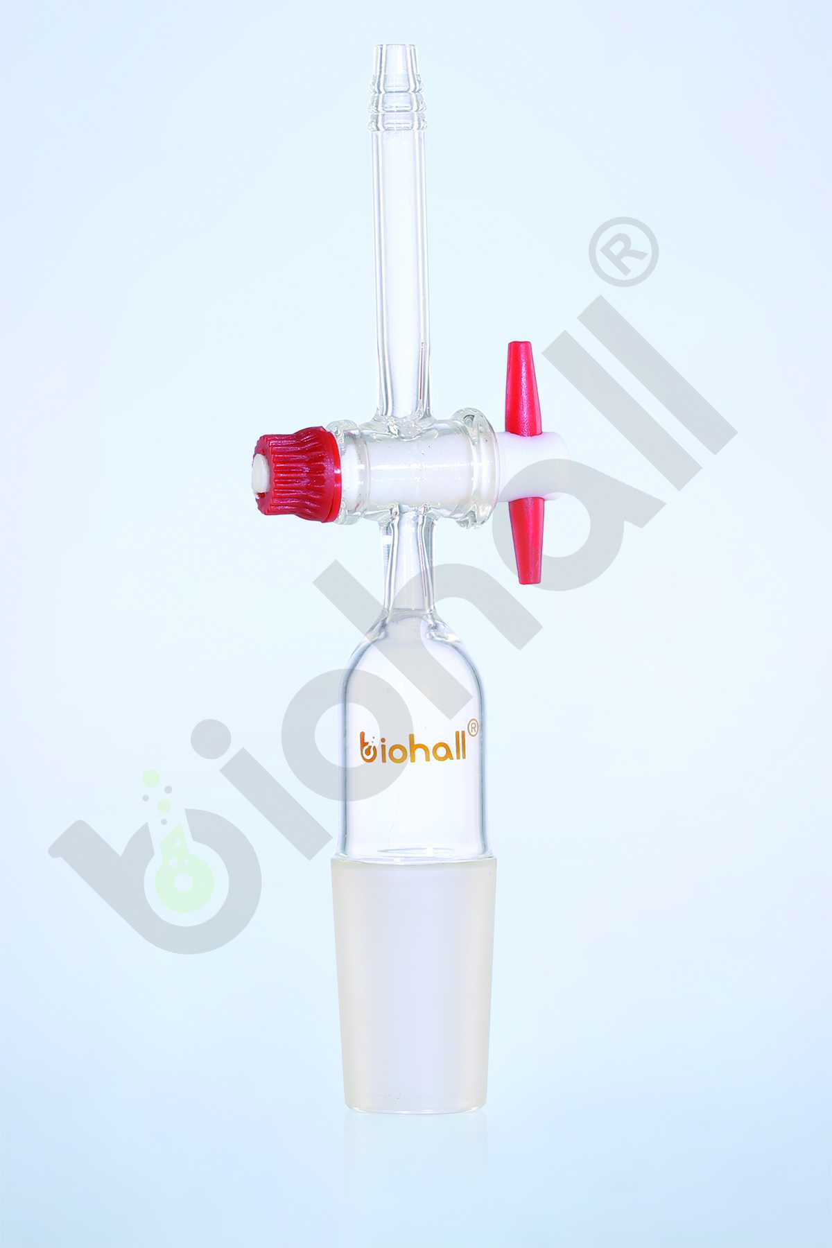 Adapter Cone with Glass Stopper / PTFE 14/23.