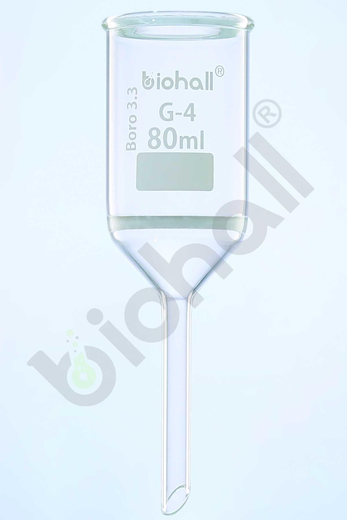 Funnels, Buchner, with Sintered Disc, ASTM