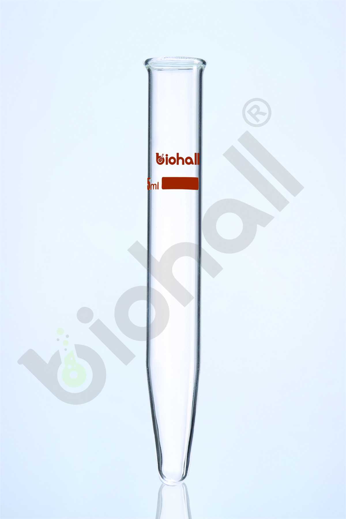 Centrifuge Tubes Conical Bottom Graduated - 5ml