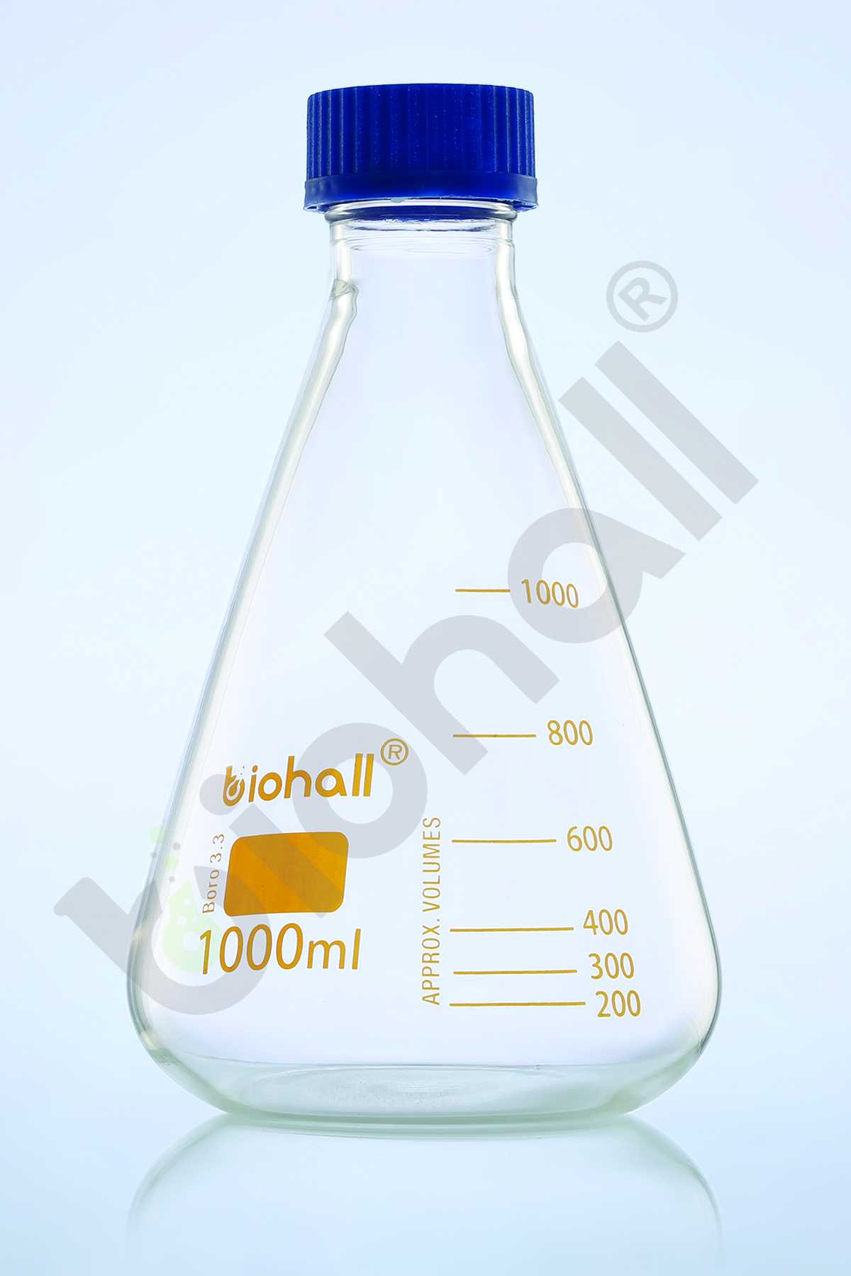 Flask Erlenmeyer with Screw cap, Class A