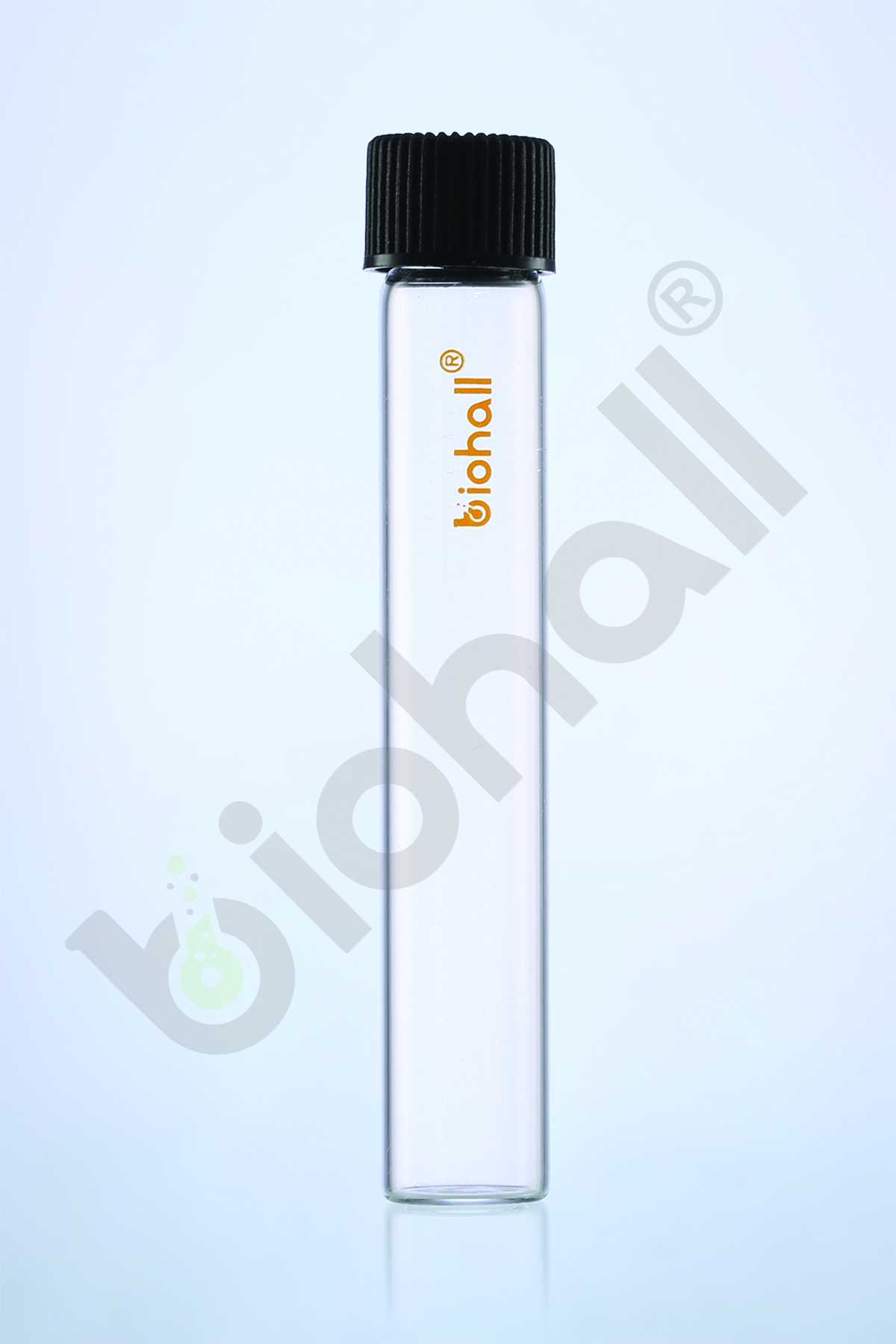 Culture Tube, Flat Bottom with Screw Cap- 13X100MM
