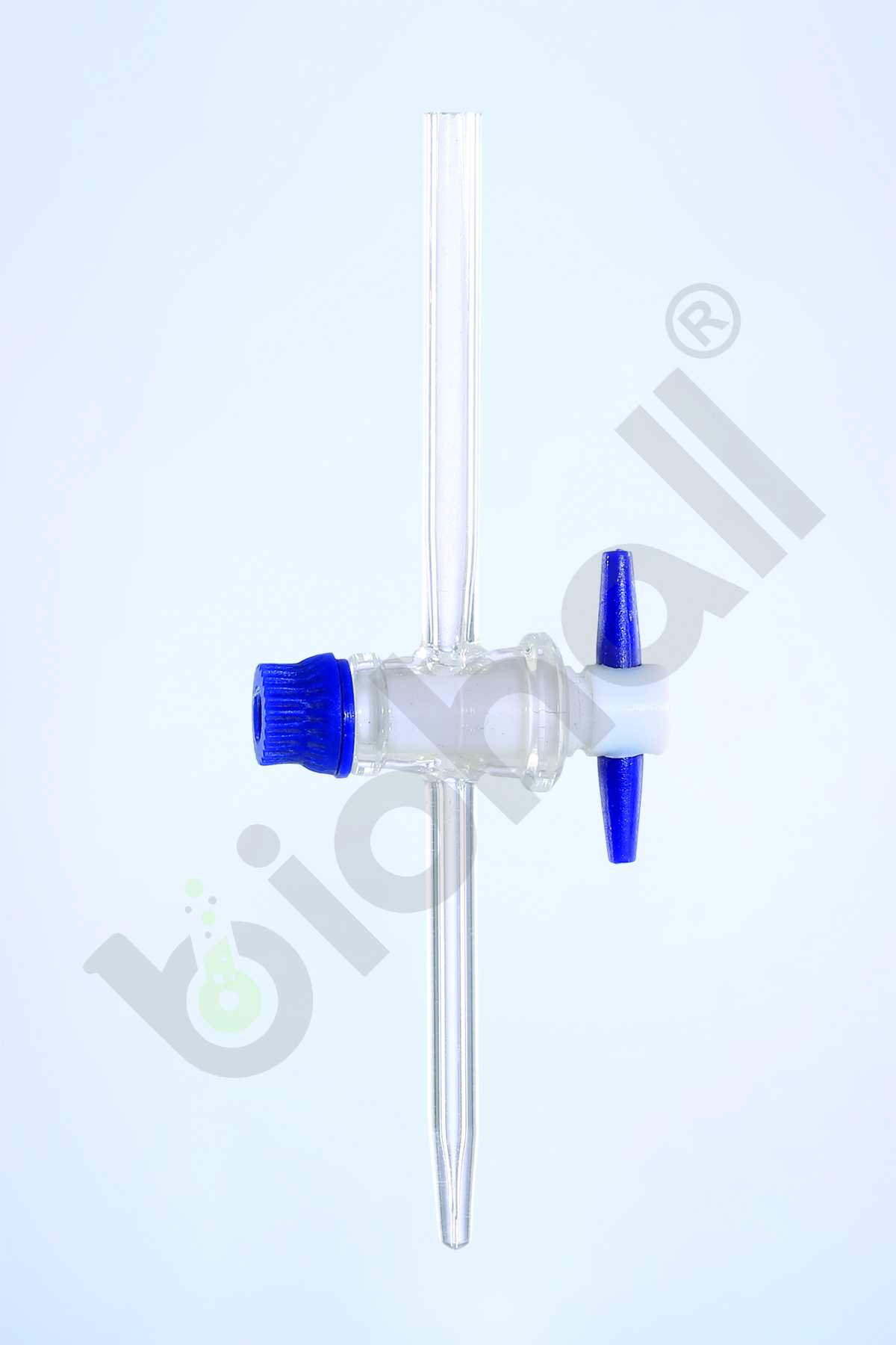 PTFE KEY STOPCOCK FOR BURETTE