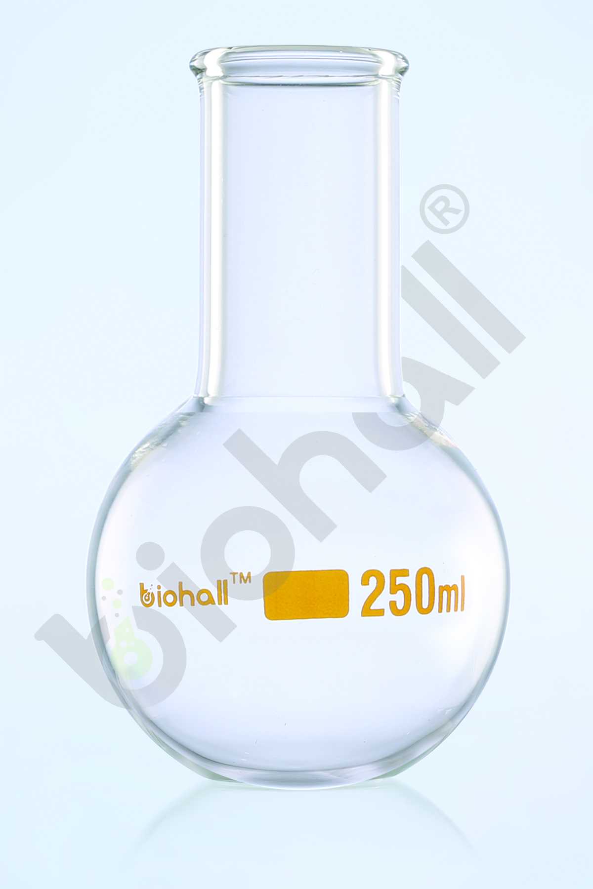 Flask, Round Bottom, Wide Neck, ISO