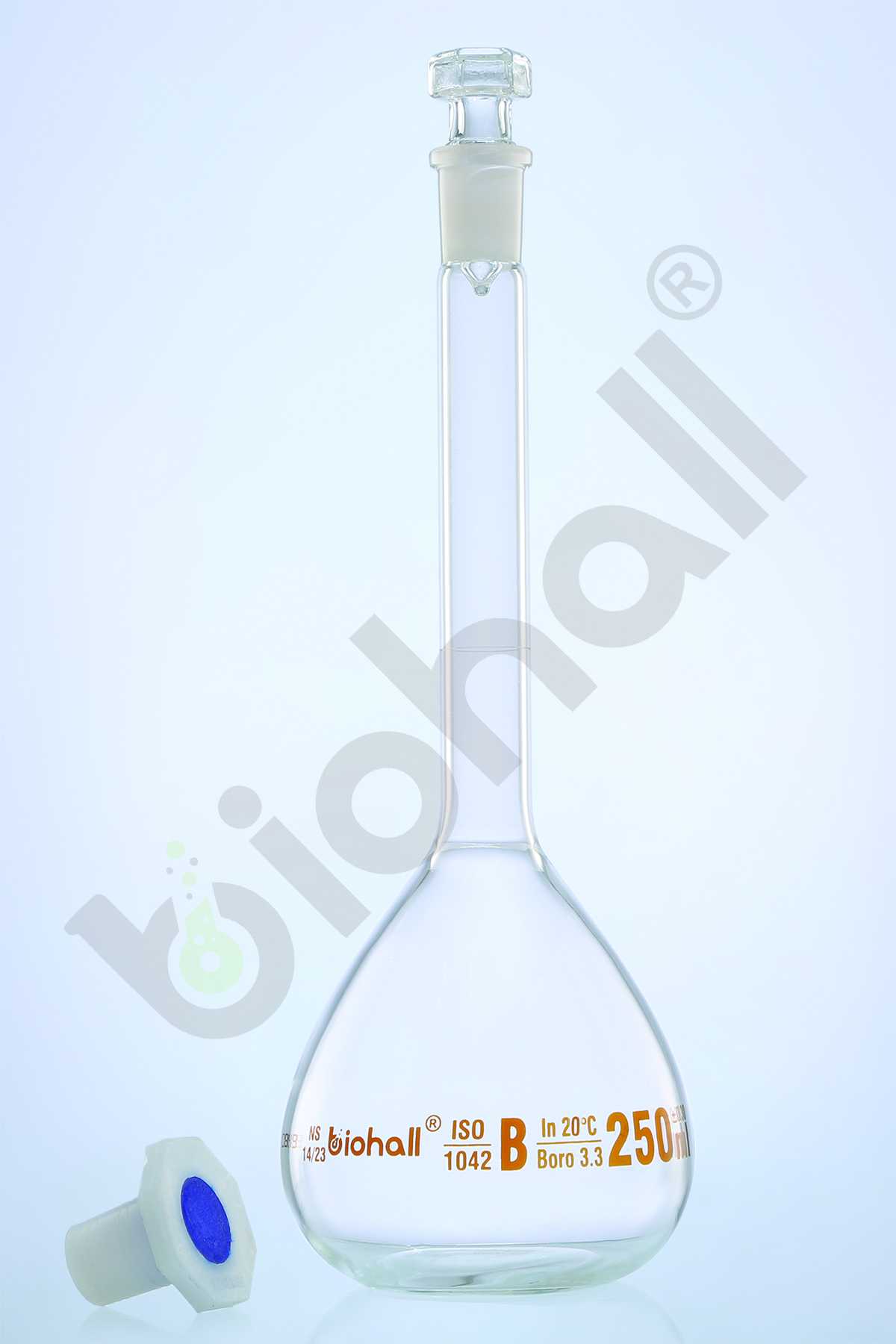 Volumetric Flask, Class-B With one graduation mark, DIN ISO 1042