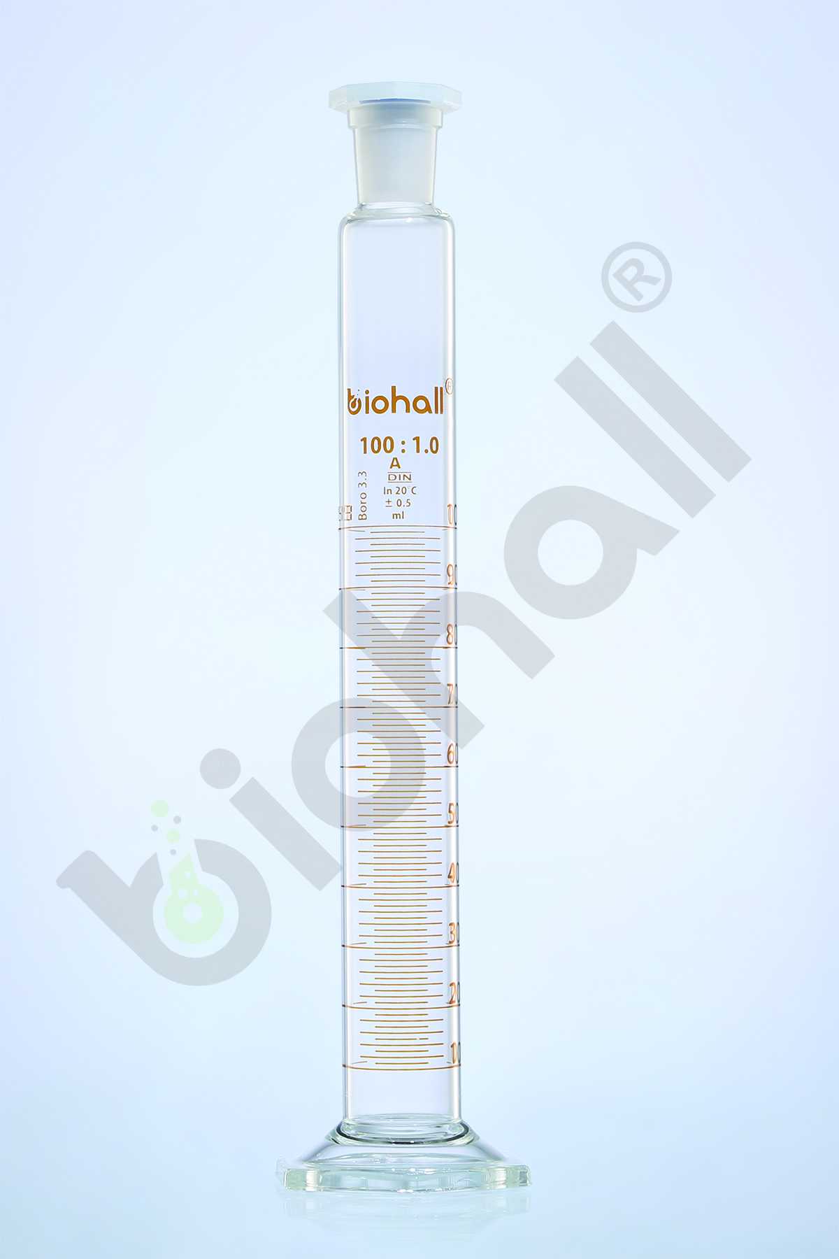 Mixing Cylinder with Hexagonal base, USP